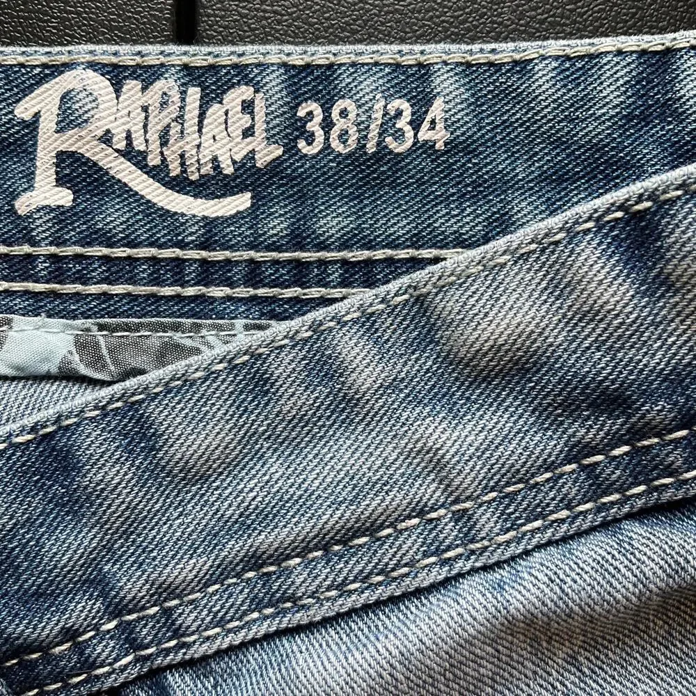 Jordan Craig Legacy Edition Raphael Jeans Mens 38x34 Distressed Camo Streetwear